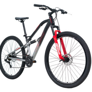 Bicicleta Veloci Naukas Pro Fd D/Susp Rodado 29 Plata