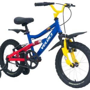 Bicicleta Veloci Heroes Rodada 16 Azul Infantil