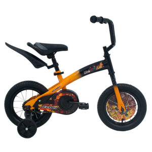 Bicicleta Veloci Lithium Rodada 12 Naranja Infantil