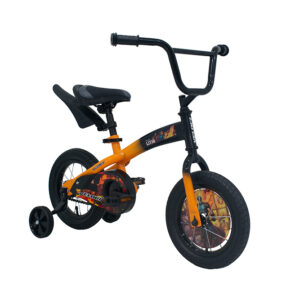 Bicicleta Veloci Lithium Rodada 12 Naranja Infantil