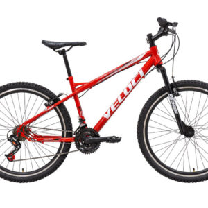 Bicicleta Veloci Deus X1 Rodada 26 Rojo de Montaña