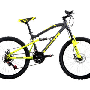 Bicicleta Veloci Titan Rodada 24 Gris Urbana