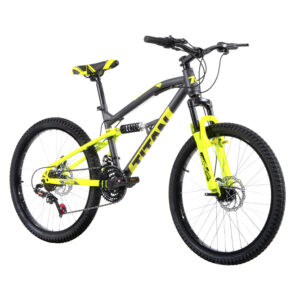 Bicicleta Veloci Titan Rodada 24 Gris Urbana