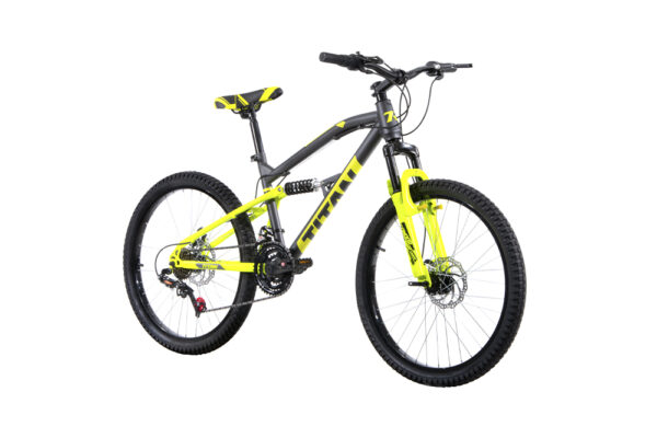 Bicicleta Veloci Titan Rodada 24 Gris Urbana