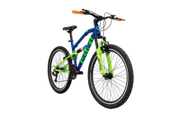 Bicicleta Veloci Naukas Rodada 26 Azul De Montaña
