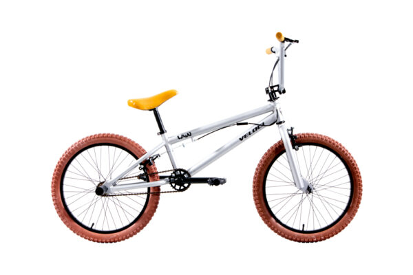 Bicicleta Veloci Law Freestyle Rodada 20 Plata BMX