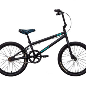 Bicicleta Veloci Law BMX Rodada 20 Negro Mate