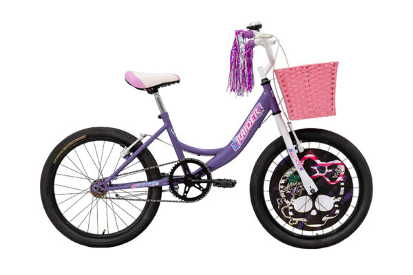Bicicleta Raider Good Girls BMX Rodada 20 Violeta Infantil