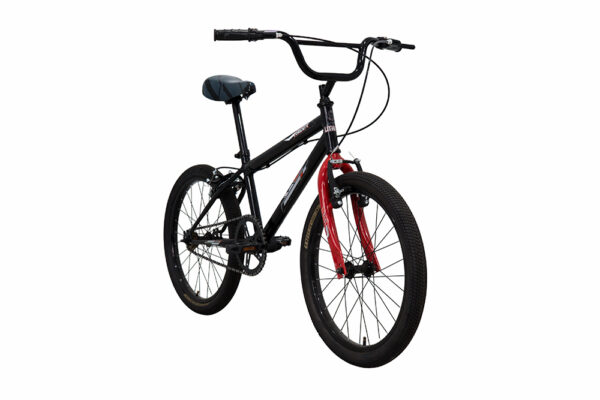 Bicicleta Raider Lithium BMX Rodada 20 Negro
