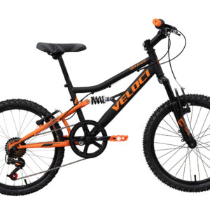 Bicicleta Veloci Brave Rodada 20 Naranja Infantil