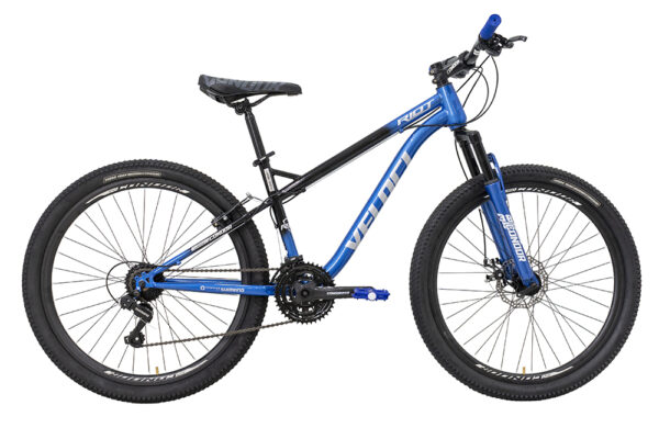 Bicicleta Veloci Riot Rodada 26 Azul De Montaña