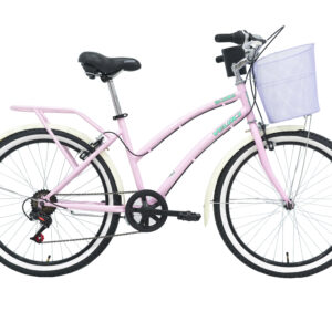 Bicicleta Veloci Bruxelles R24 Rosa