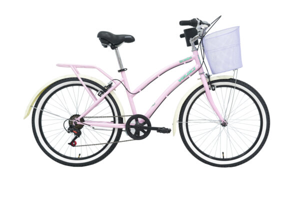 Bicicleta Veloci Bruxelles R24 Rosa