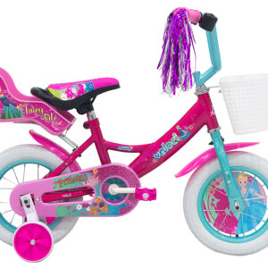 Bicicleta Veloci Little Princess Rodada 12 Rosa Infantil