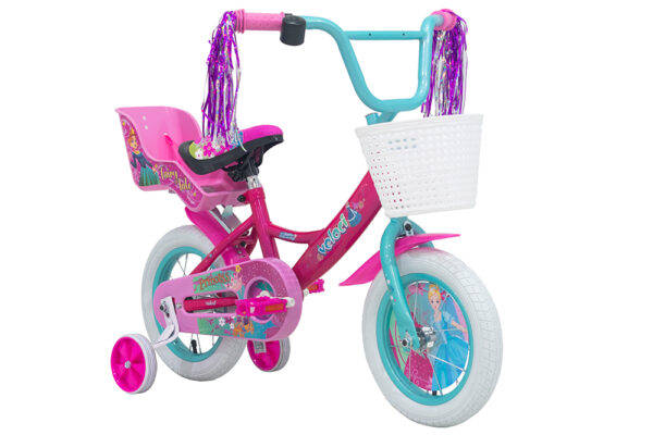 Bicicleta Veloci Little Princess Rodada 12 Rosa Infantil