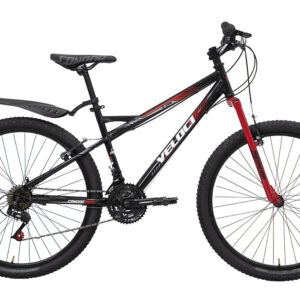 Bicicleta Veloci TRX M/Rig Rodada 26 Negro De Montaña