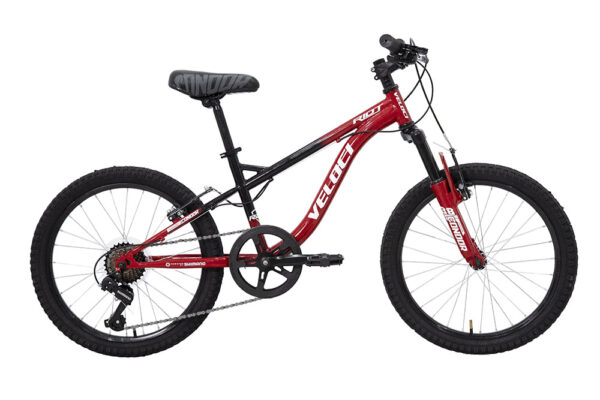 Bicicleta Veloci Riot Rodada 20 Rojo Infantil