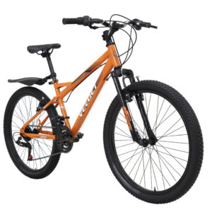 Bicicleta Veloci TRX M/Rig Rodada 24 Naranja De Montaña