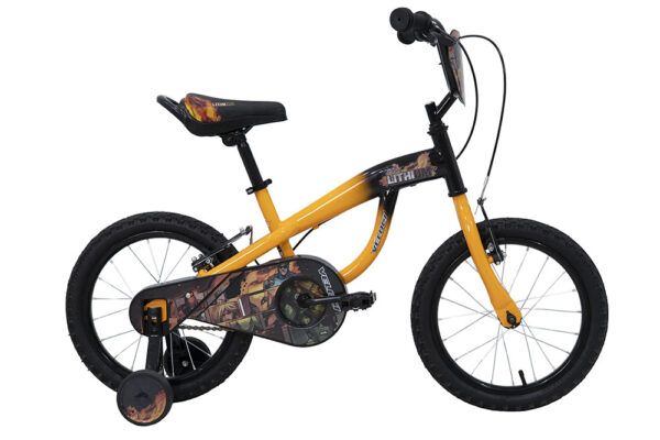 Bicicleta Veloci Lithium BMX Rodada 16 Naranja Infantil