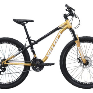 Bicicleta Veloci Riot Rodada 26 Oro De Montaña