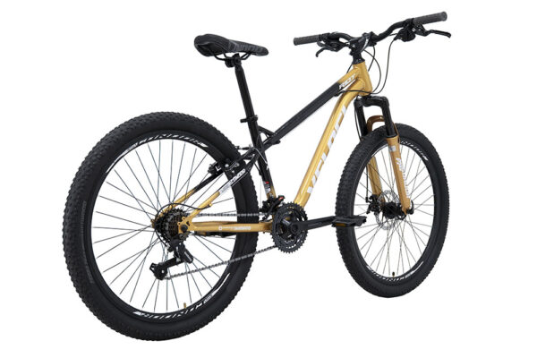 Bicicleta Veloci Riot Rodada 26 Oro De Montaña