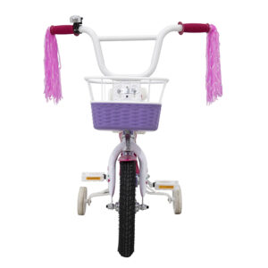 Bicicleta Veloci Heart Beat Infantil R12 Morado