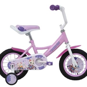 Bicicleta Veloci Sweet Cat Rodada 12 Rosa Infantil