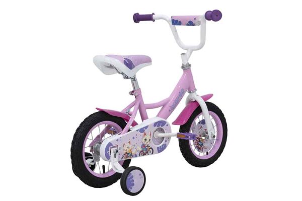 Bicicleta Veloci Sweet Cat Rodada 12 Rosa Infantil
