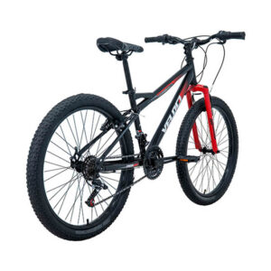 Bicicleta Veloci TRX M/Rig Rodada 24 Negro De Montaña