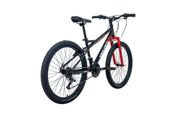 Bicicleta Veloci TRX M/Rig Rodada 24 Negro De Montaña