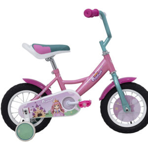 Bicicleta Veloci Princess Rodada 12 Rosa Infantil