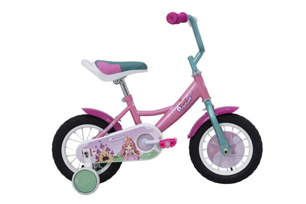 Bicicleta Veloci Princess Rodada 12 Rosa Infantil