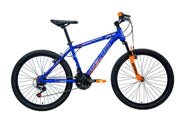 Bicicleta Veloci Deus 2.0 Rodada 24 Azul De Montaña